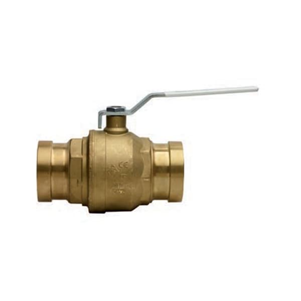 Bonomi North America 3in LEAD FREE FULL PORT BRASS BALL VALVE W/ XLC EURO-PRESS CONNECTIONS 1670XLCLF-3 - main